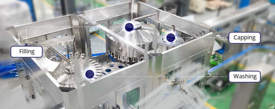 8/8/3 3 in 1 Water Filling Machine